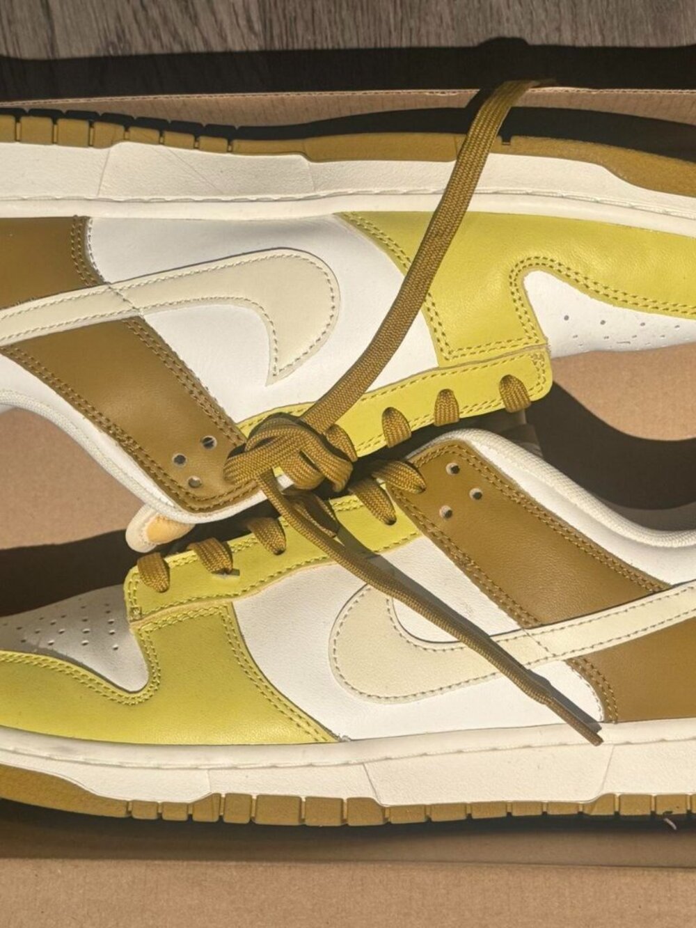 Nike Dunk Low 'Bronzine' New (Worn Once) - Size 12